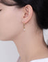 Elegant Sterling Silver & Pearl Studs for Career Woman