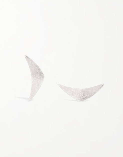 波西米亚风别致:Boomerang 刮花耳钉