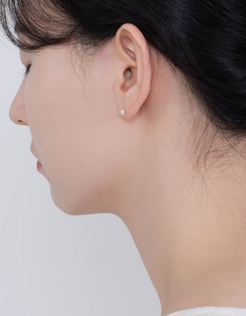 Sophisticated Knot Sterling Silver Studs: Elegance Redefined