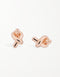 Sophisticated Knot Sterling Silver Studs: Elegance Redefined