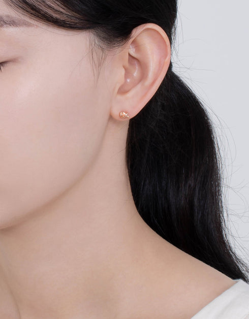 Sophisticated Knot Sterling Silver Studs: Elegance Redefined