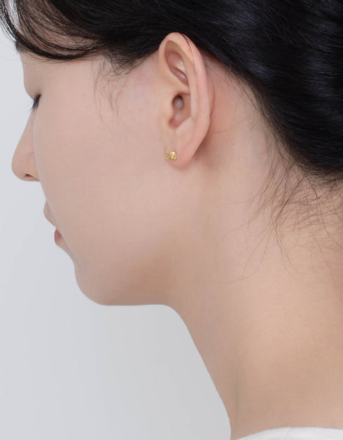 Sophisticated Knot Sterling Silver Studs: Elegance Redefined