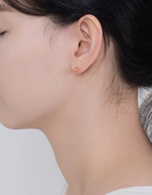 Sophisticated Knot Sterling Silver Studs: Elegance Redefined