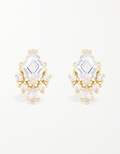 Rönesans Parlaklığı: Som Gümüş Baklava Kesimli Zirkonya Çiviler