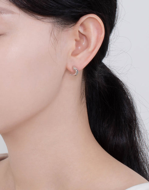 Sterling Silver Quotation Mark Studs - Minimalist & Elegant