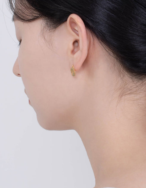 Parlak Lumina Saplama Küpe