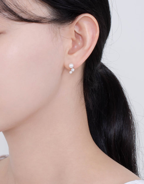 魔法珍珠交响乐耳钉