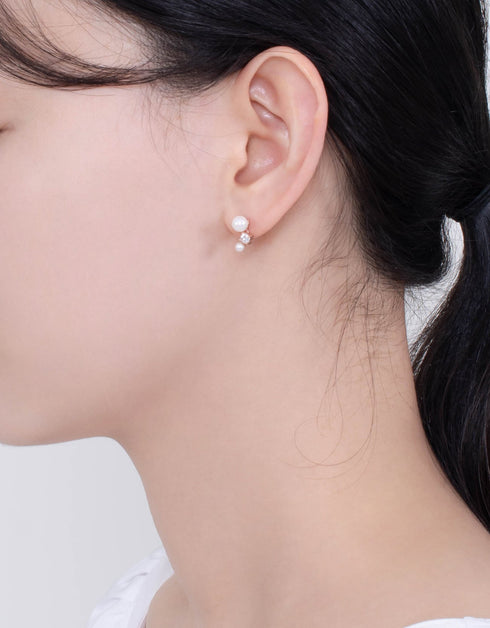 魔法珍珠交响乐耳钉