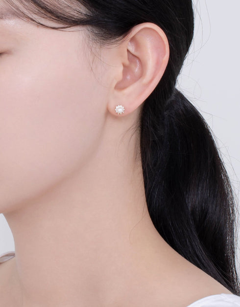 Ayçiçeği Tatlı Su İnci Parlak Çiviler