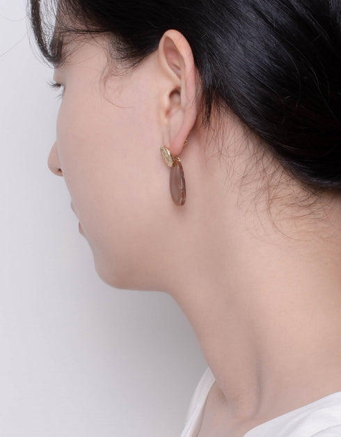 Aurora Grace Multi-Toned Drop Earrings: A Symphony of Elegance