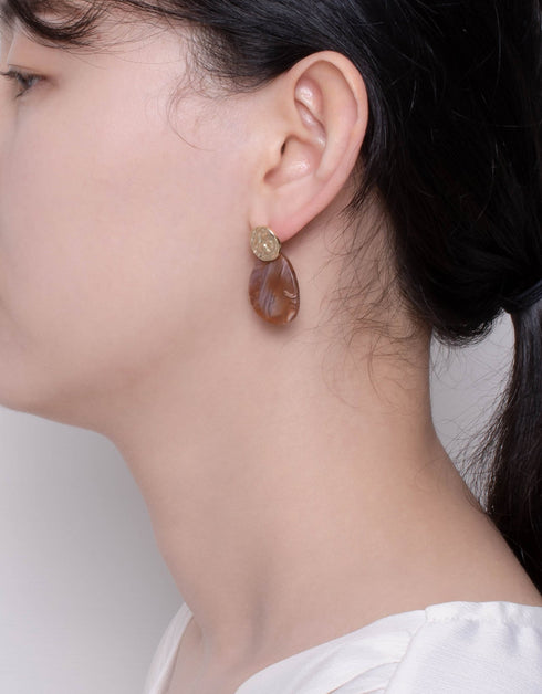 Aurora Grace Multi-Toned Drop Earrings: A Symphony of Elegance