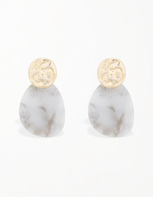 Aurora Grace Multi-Toned Drop Earrings: A Symphony of Elegance