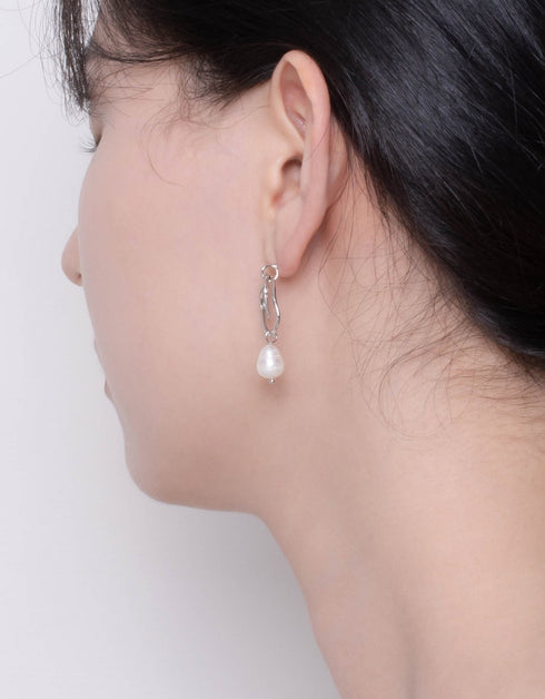 Sofistike İnci Armoni Damla Küpeler