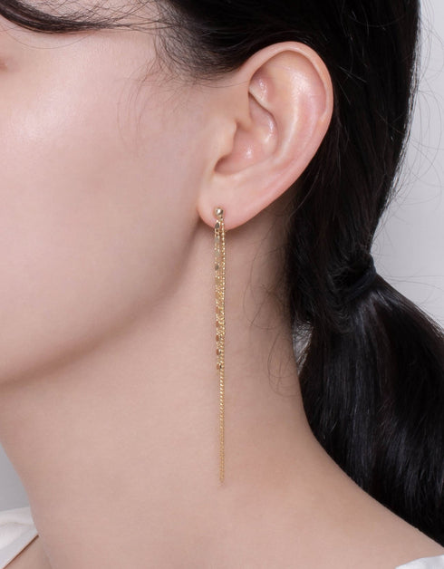 三链 Harmony 肩罩耳环