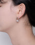 Elegant Pearl Stud Earrings in Gold or Platinum Plating